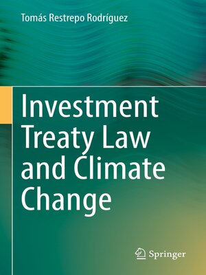 cover image of Investment Treaty Law and Climate Change